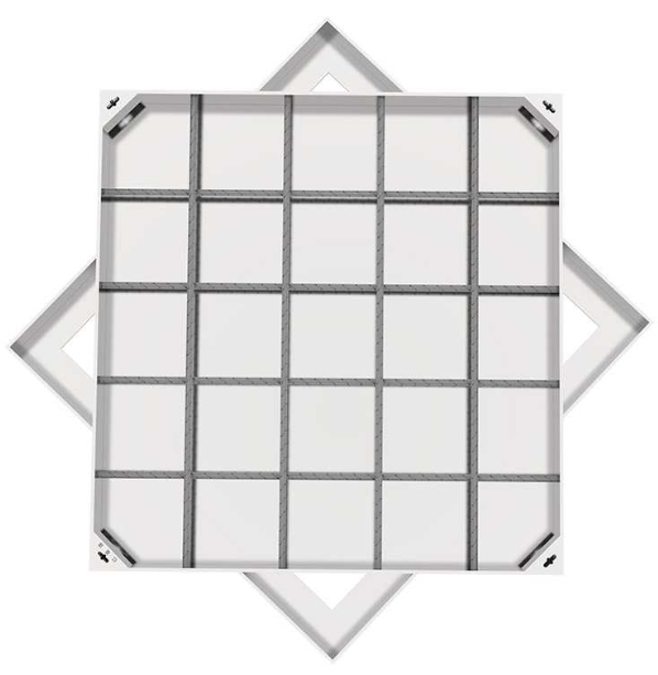 柏乡不锈钢方井展示